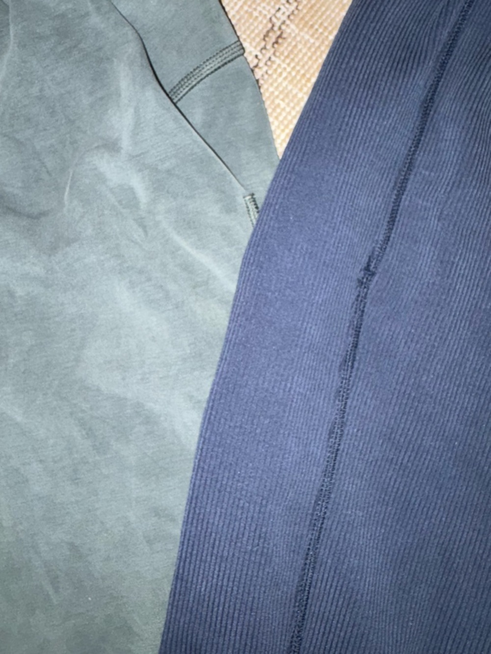 Navy and Green Pants - Picture 2 of 6